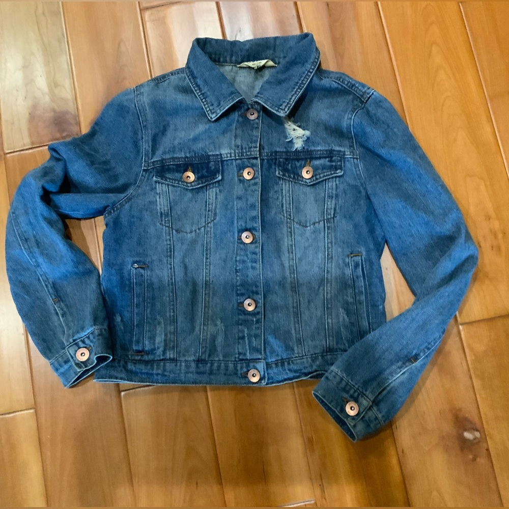 CI SONO denim jean jacket size M
